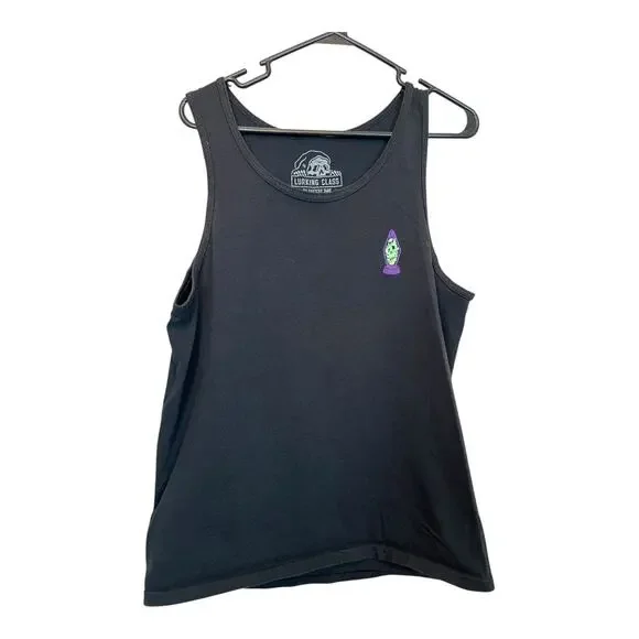 Lurking Class Sketchy Tank Skull Grunge Sleeveless Shirt Top Distressed Punk M - Picture 3 of 4